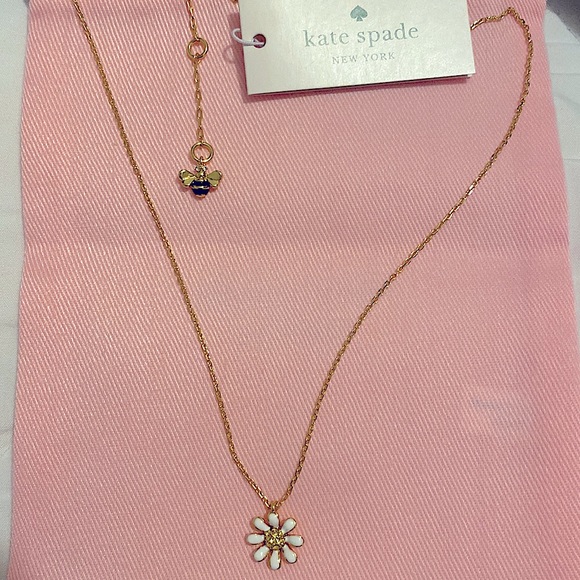 New! Kate Spade Daisy Pendant Necklace